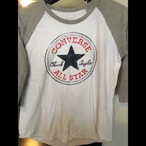Converse 3/4 sleeve jersey shirt